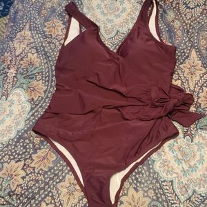 Wrap womens swimsuit